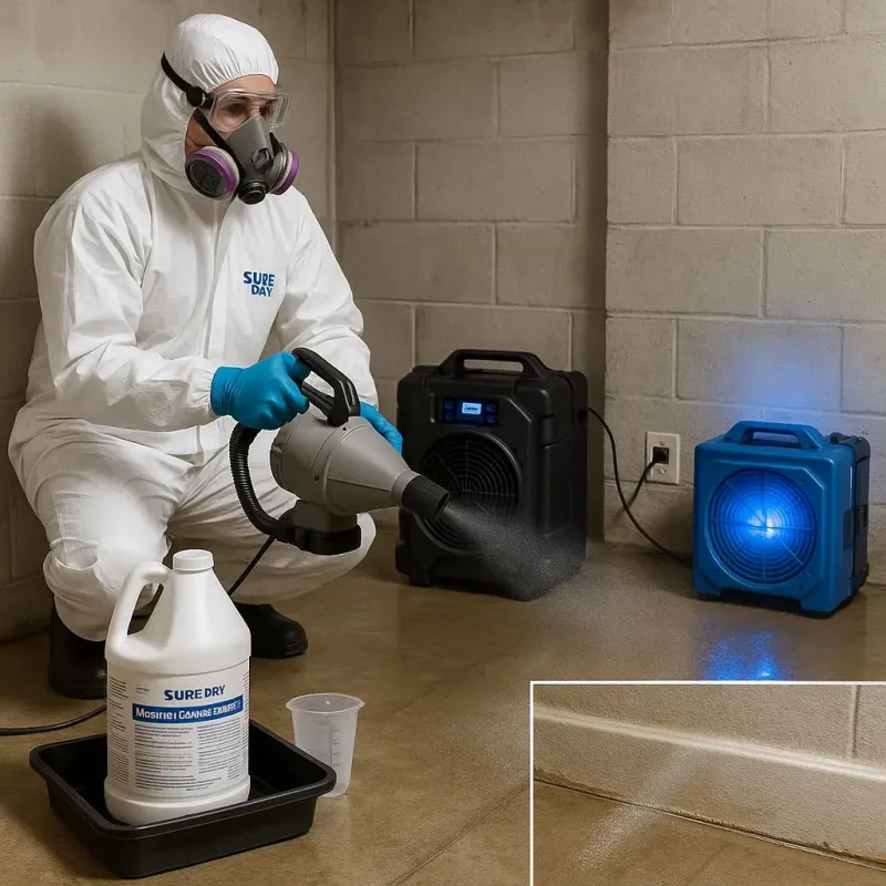Sanitization and Odor Removal process in El Mirage, AZ