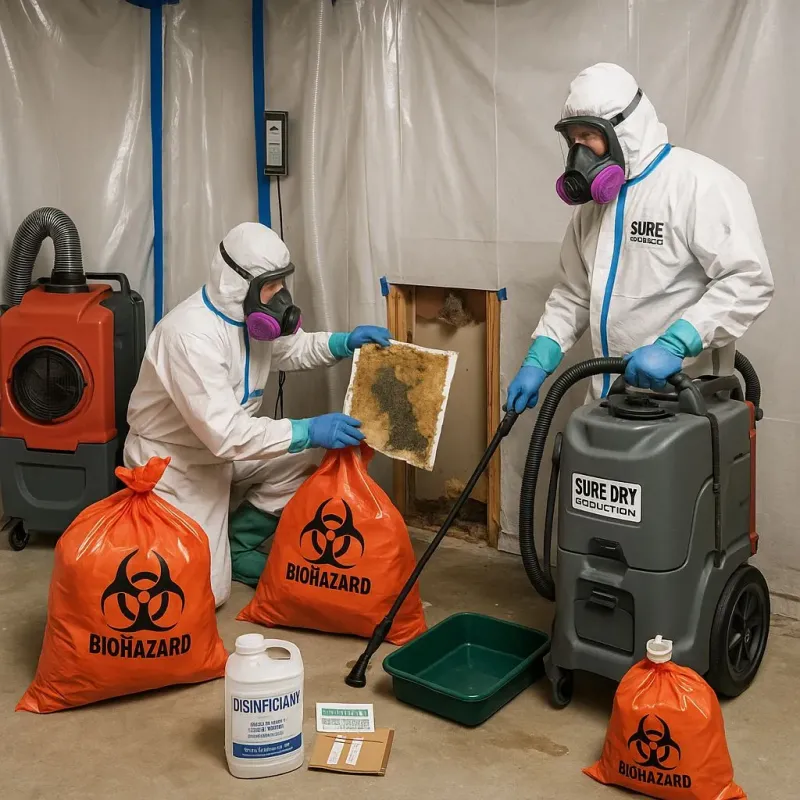 Contaminated Water Handling Protocols process in El Mirage, AZ