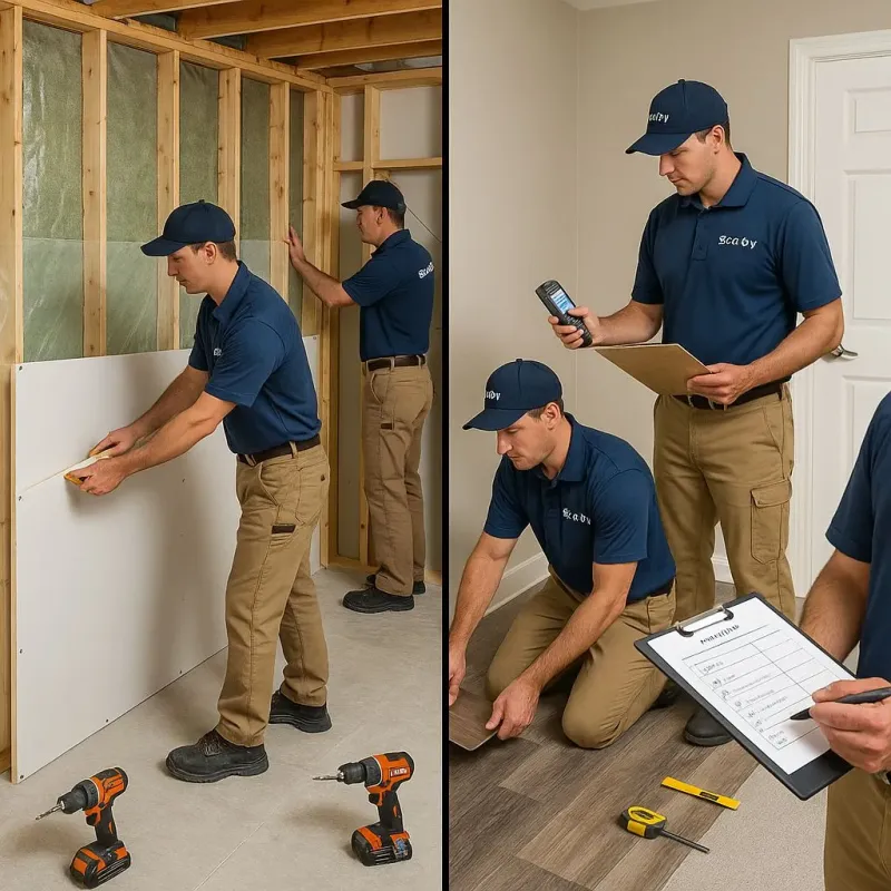 Repairs and Reconstruction process in El Mirage, AZ